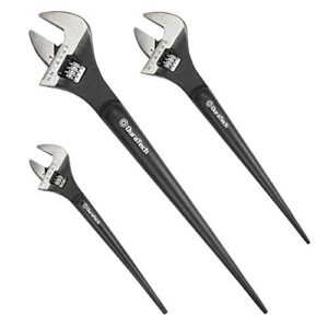 DURATECH 3-Piece Adjustable Spud Wrench Set