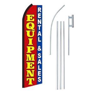 NEOPlex 12' Swooper Flag Kit with Pole