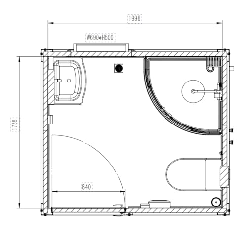 Zolyndo Portable Restroom and Shower Unit - Image 2