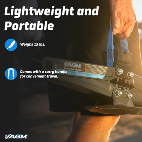 Heavy Duty Scissor Jack - 2000 lbs Capacity, 26.5" Lift - Image 5