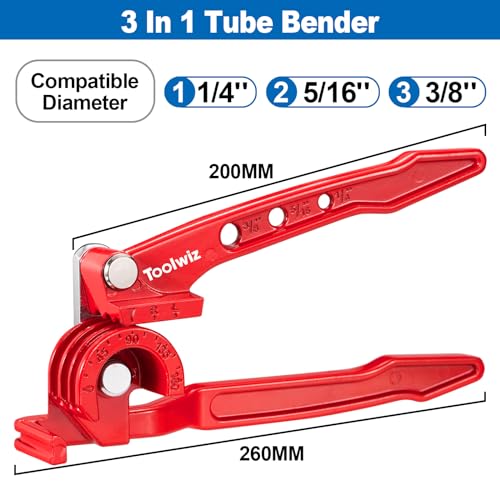 Toolwiz 3-in-1 Manual Tube Bender - Image 2