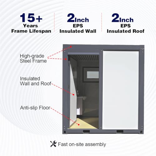 Zolyndo Portable Restroom and Shower Unit - Image 5