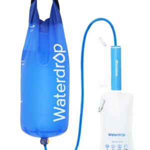 Waterdrop Gravity Water Filter Straw System
