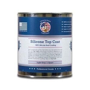 Countryman 100% Silicone Roof Coating - Light Gray