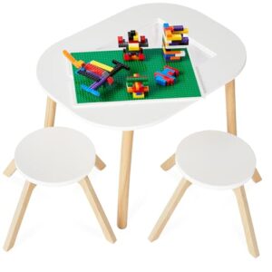Best Choice Wooden Building Block Table Set