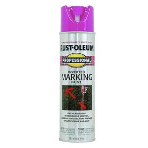 Rust-Oleum Inverted Marking Spray Paint 15oz Pink