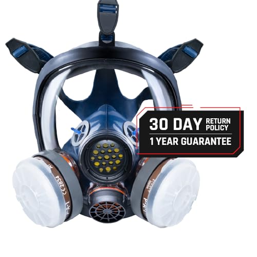PT-100 Full Face Gas Mask with Filters - Image 6