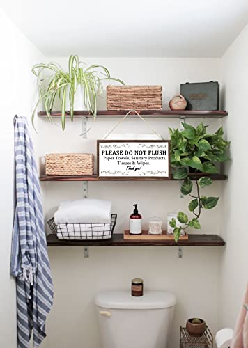 Tomato Fanqie Do Not Flush Sign 5x10" - Image 5