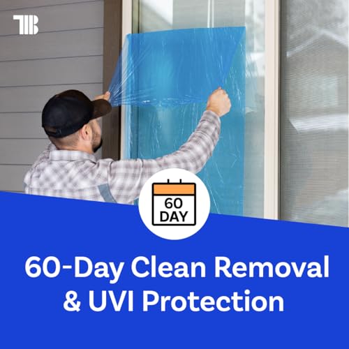 TapeManBlue 24" x 200' Window Protection Film - Image 4