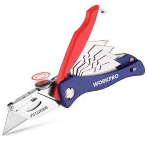 WORKPRO Quick-Change Folding Utility Knife
