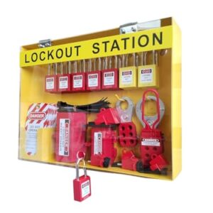 LOTO Safety Kit - 14 Locks, 5 Hasps