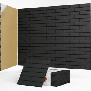 12Pack Self-Adhesive 3D Acoustic Panels