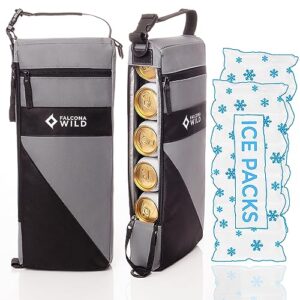 Falcona Golf Cooler Bag with Ice Packs