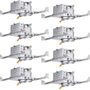 TORCHSTAR 8-Pack 4-inch Recessed Lighting Housing