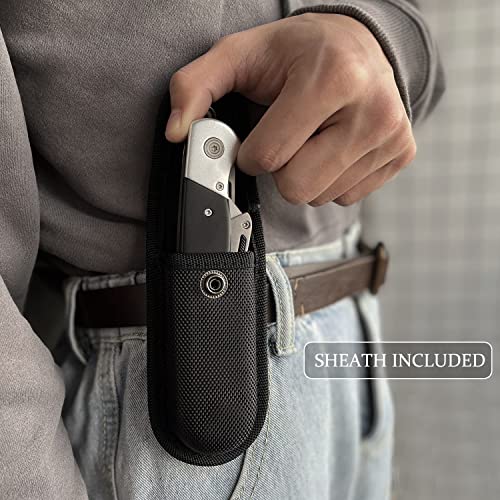 Folding Utility Knife with 10 Razor Blades - Image 2