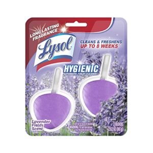 Lysol Automatic Toilet Cleaner, Lavender Fields, 2ct