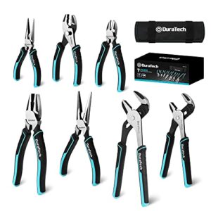 DURATECH 7-Piece Pliers Set with Pouch