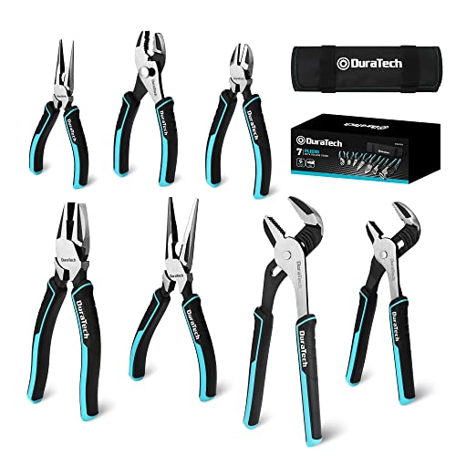 DURATECH 7-Piece Pliers Set with Pouch