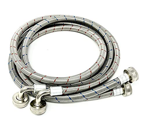 Premium Stainless Steel Washing Machine Hoses 6 FT