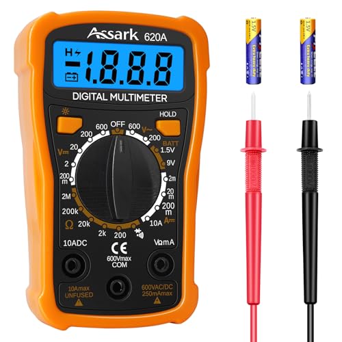 Assark Multimeter AC DC Voltage Tester