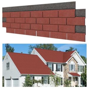 Maasechs 39" X 13" Double Layer Asphalt Shingles