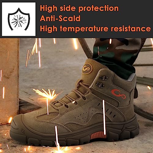 Men's Steel Toe Work Boots - Durable and Comfortable - Image 5