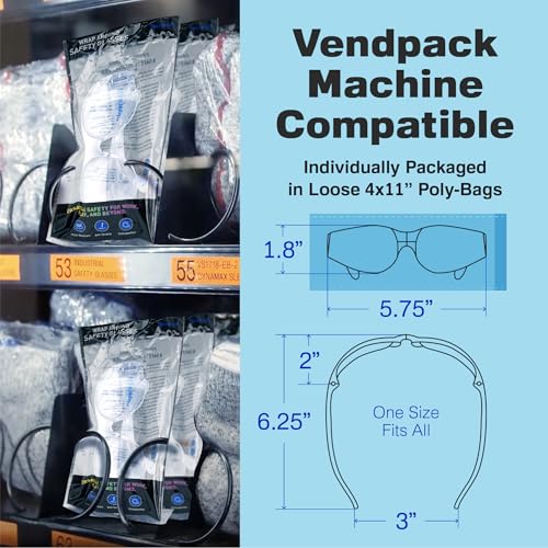 Raxwell Clear Safety Glasses 12-Pack, Anti-Scratch & Impact-Resistant - Image 6