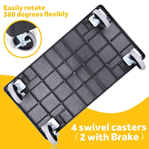 ELAFROS Heavy Duty Utility Cart 34x17" 550 lbs - Image 3