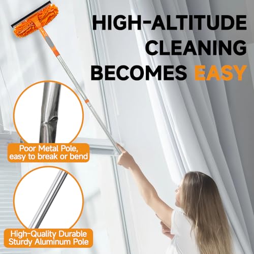 67" Squeegee Window Cleaner 2-in-1 Kit - Image 5