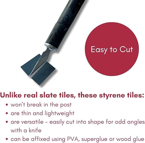 Tiny Tiles 250-Piece Terracotta Roof Tiles - Image 4