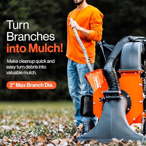 SuperHandy Leaf Vacuum & Wood Chipper 7 HP - Image 2