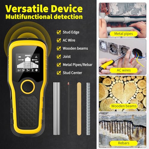 5-in-1 Wall Scanner for Wood, Metal, Pipes - Image 3