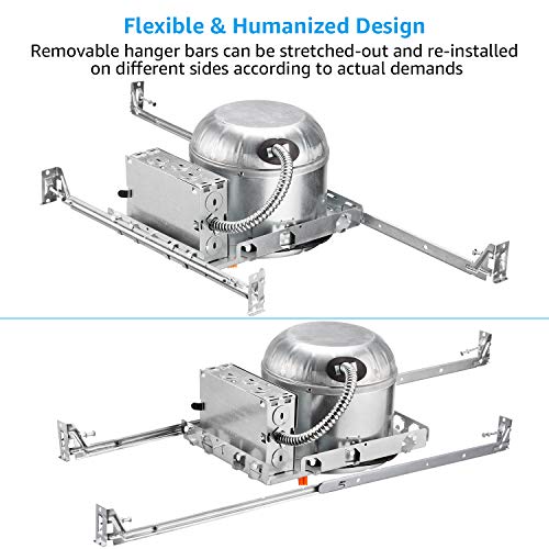TORCHSTAR 8-Pack 6 Inch Recessed Lighting Housing - Image 6