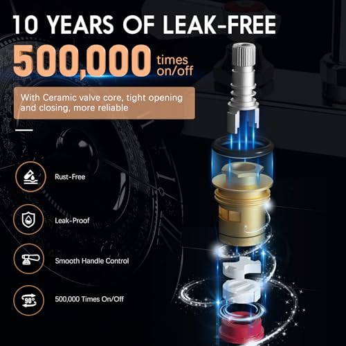 ZKDAUSDO 10" Bar Sink Faucet with Swivel Spout - Image 5