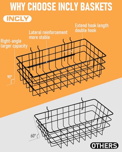 4 Pack Pegboard Baskets for Organizing Tools - Image 3