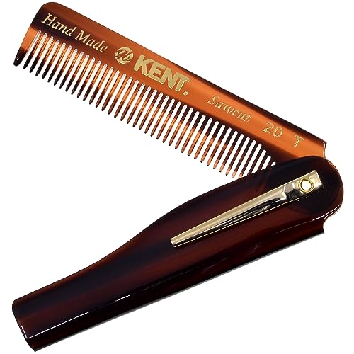 Kent 20T Folding Pocket Comb for Men