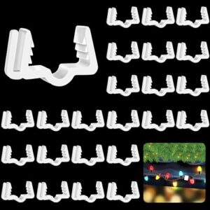 Christmas Light Hanger Clips - 50 PCS