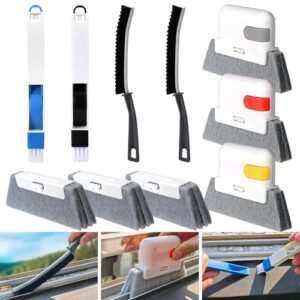 Window Sill Cleaner Kit, 10 Pcs Tools