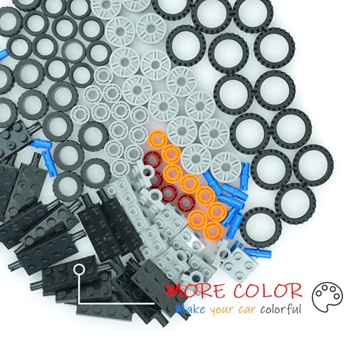 Pasacho City Car Wheels and Axles Set - Image 5