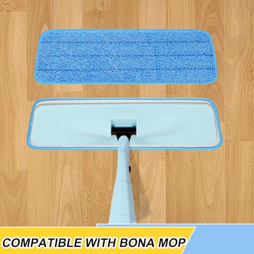 16.5" Microfiber Mop Pads Replacement Heads (5 Pack) - Image 3