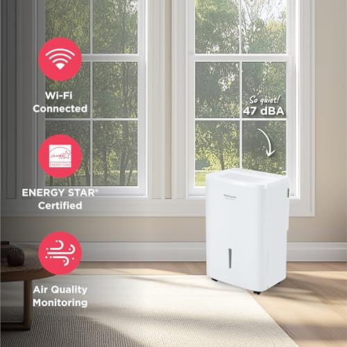 Frigidaire 50-Pint Portable Dehumidifier with Wi-Fi - Image 4