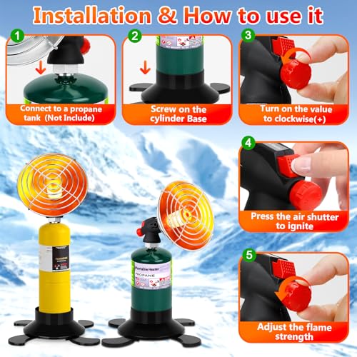 Portable Propane Heater for Camping and Outdoor - Image 5