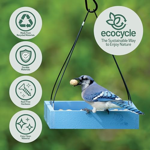 EcoCycle Bird Feeder with Seed Tray - Image 4