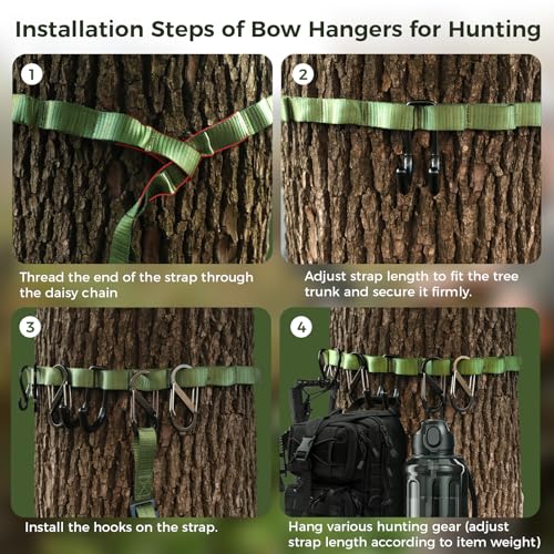 STFALI Lightweight Tree Stand Strap Hangers - Image 4