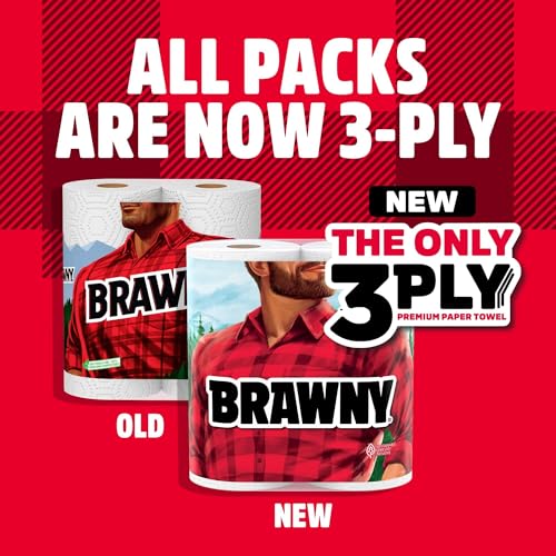 Brawny 3-Ply Tear-A-Square Paper Towels - Image 5