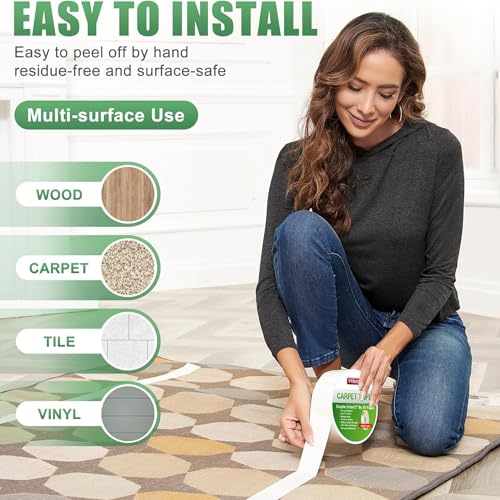 YYXLIFE Heavy Duty Double Sided Carpet Tape - Image 3