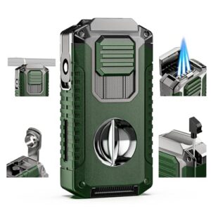 5-in-1 Windproof Butane Torch Lighter