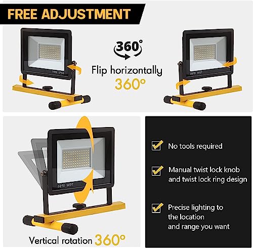 22000 Lumen 3 Head LED Work Light - Image 2
