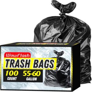 55-60 Gallon Tear-Resistant Trash Bags