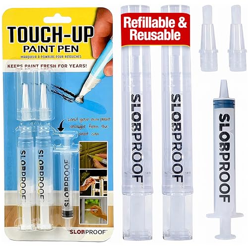 Slobproof Refillable Touch-Up Paint Pen, Mess-Free